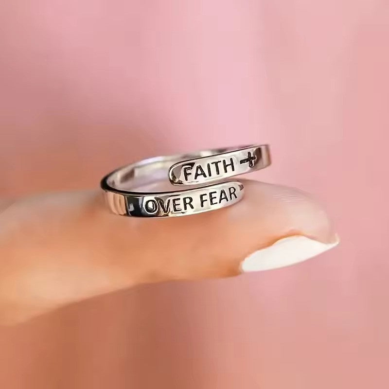 Faith Over Fear™ – Premium Strength Ring
