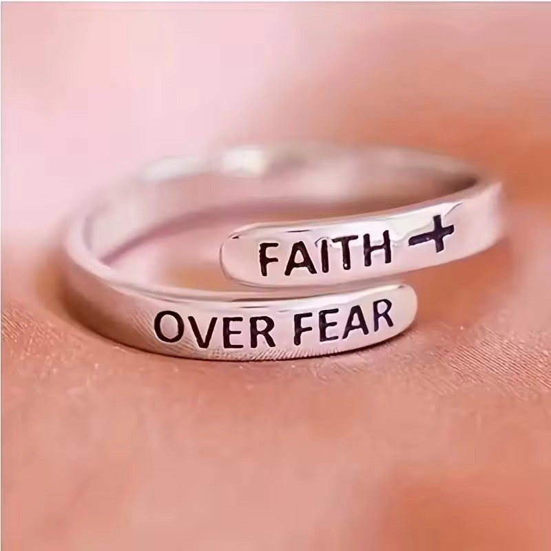 Faith Over Fear™ – Premium Strength Ring